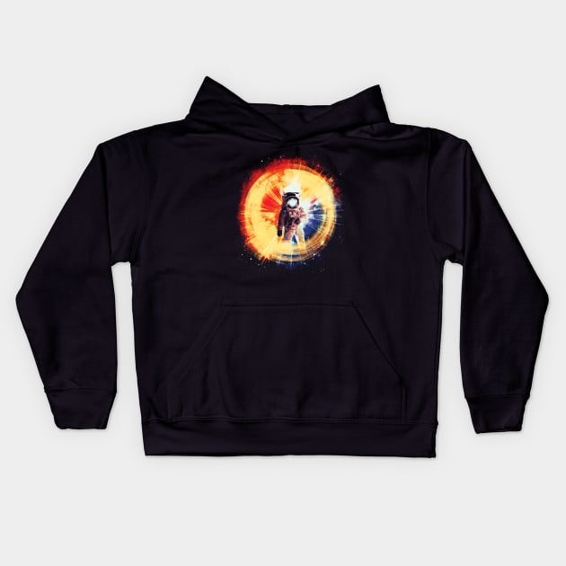 With Love from Space Kids Hoodie by barrettbiggers